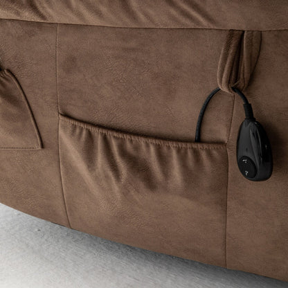 Fauteuil releveur électrique inclinable avec chauffage massant