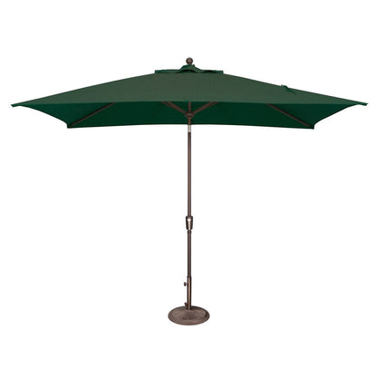 Parasol inclinable rectangulaire à bouton-poussoir SimplyShade Catalina de 10 pieds