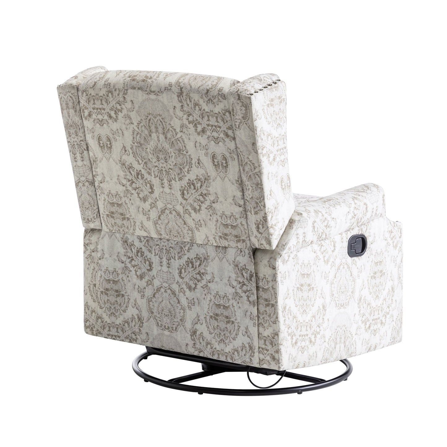 Ensemble de 2 fauteuils inclinables pivotants et coulissants de 29 po de largeur avec dossier à poussée manuelle