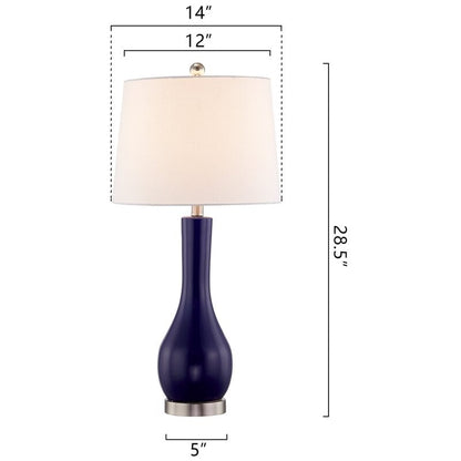 Ensemble de lampes de table en céramique 28,5 avec port USB (lot de 2)