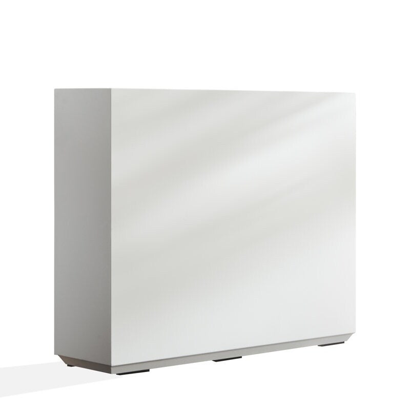 Jardinière métallique lourde pour plantes d'extérieur, 96 x 25 x 76 cm (L x l x H) de hauteur et de longueur, avec séparateur en métal - 96 x 76 x 25 cm