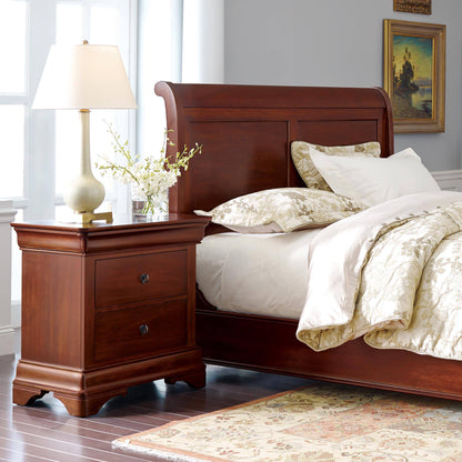 Table de chevet à deux tiroirs Marseilles