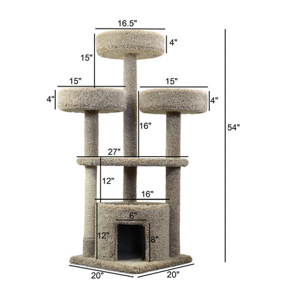Nouveaux condos pour chats Grande maison pour chats