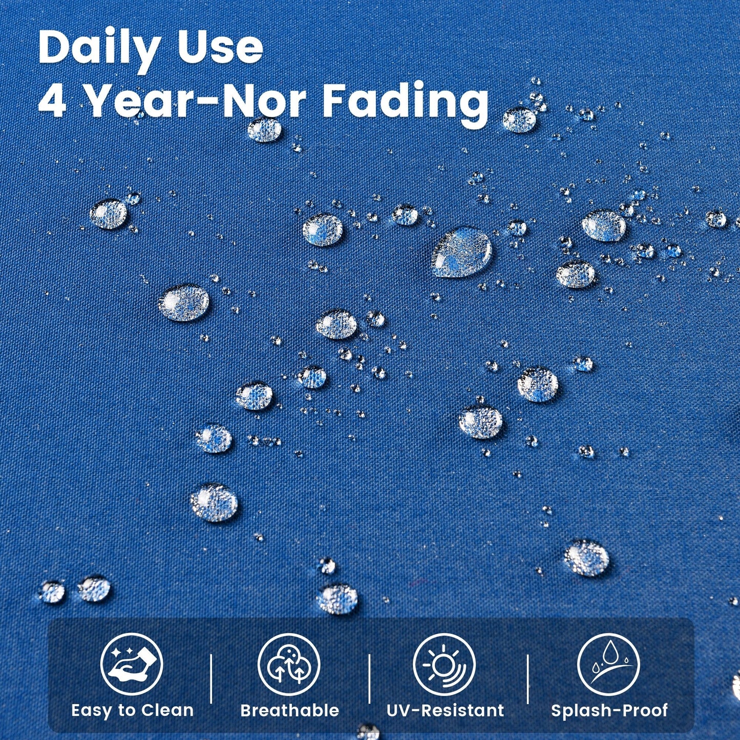 Ensemble de 9 chaises pivotantes d'extérieur en osier OVIOS avec table à feu