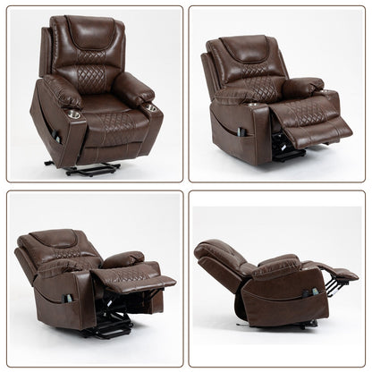 Fauteuil inclinable électrique surdimensionné pour personnes âgées, 400 lb.