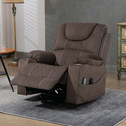 Fauteuil inclinable électrique surdimensionné pour personnes âgées, 400 lb.