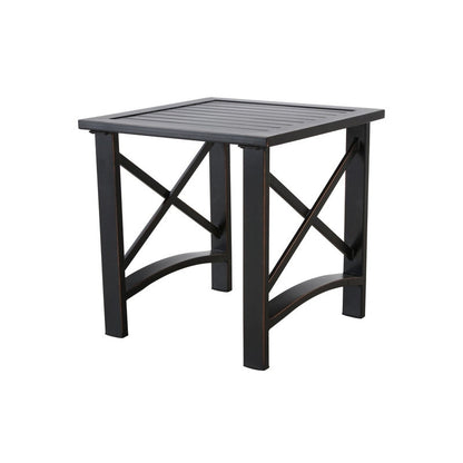 Ensemble de conversation à bascule d'extérieur PATIO FESTIVAL 3 pièces avec coussins