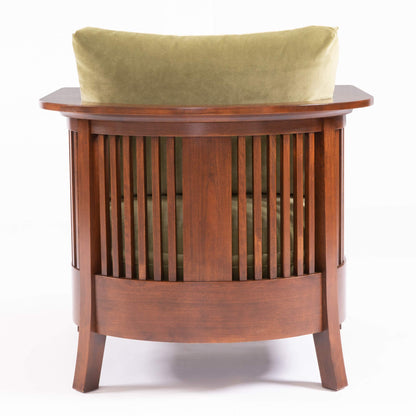 Chaise à dossier coussiné Park Slope