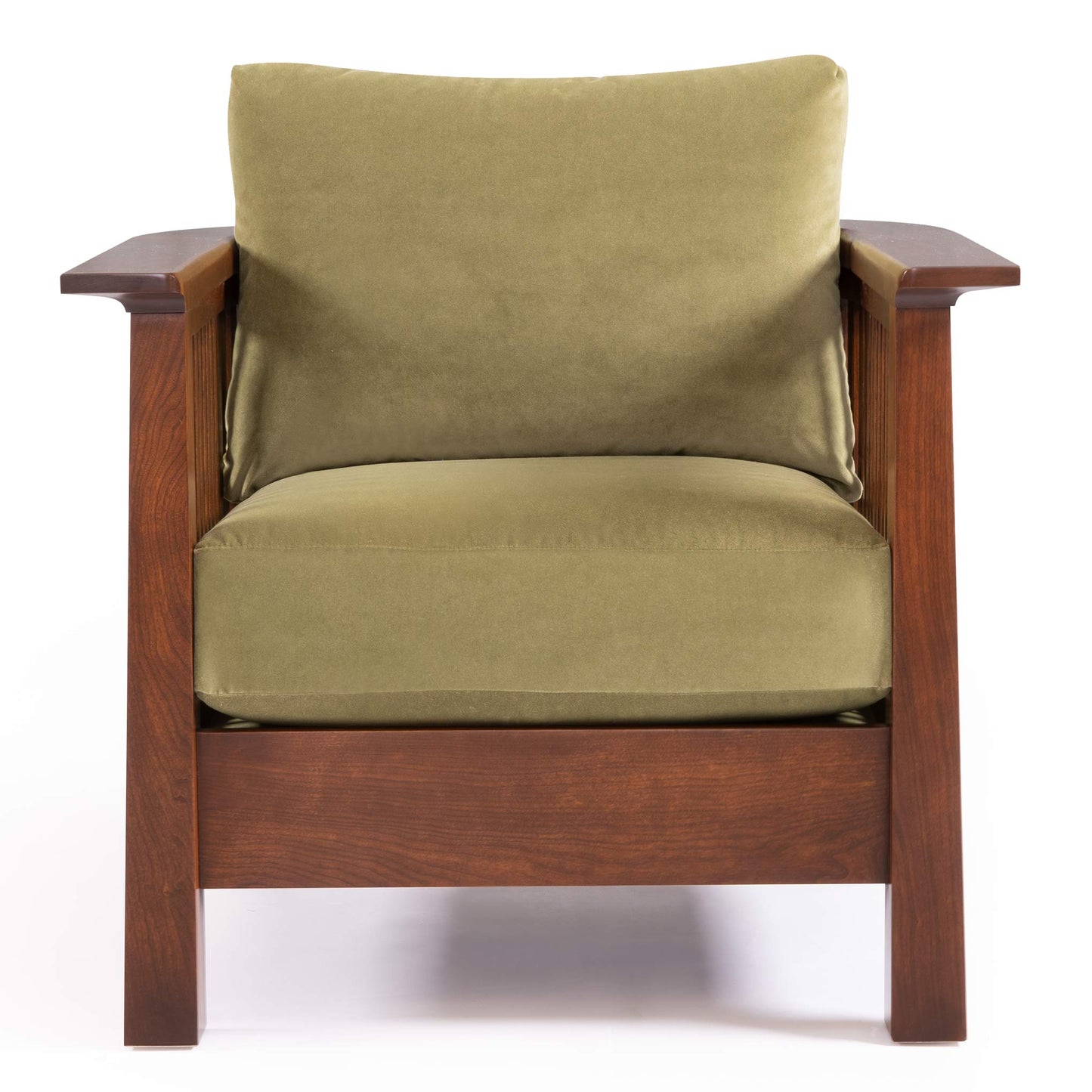 Chaise à dossier coussiné Park Slope