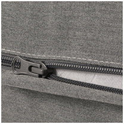 Coussins de chaise longue d'extérieur Polytrends résistants à la décoloration et toutes saisons (lot de 2)