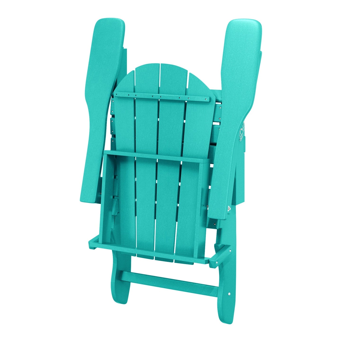 Chaises pliantes Adirondack Polytrends Laguna résistantes aux intempéries (lot de 2)