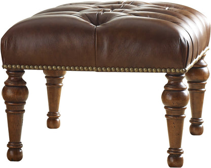 Ensemble chaise et ottoman Léopold