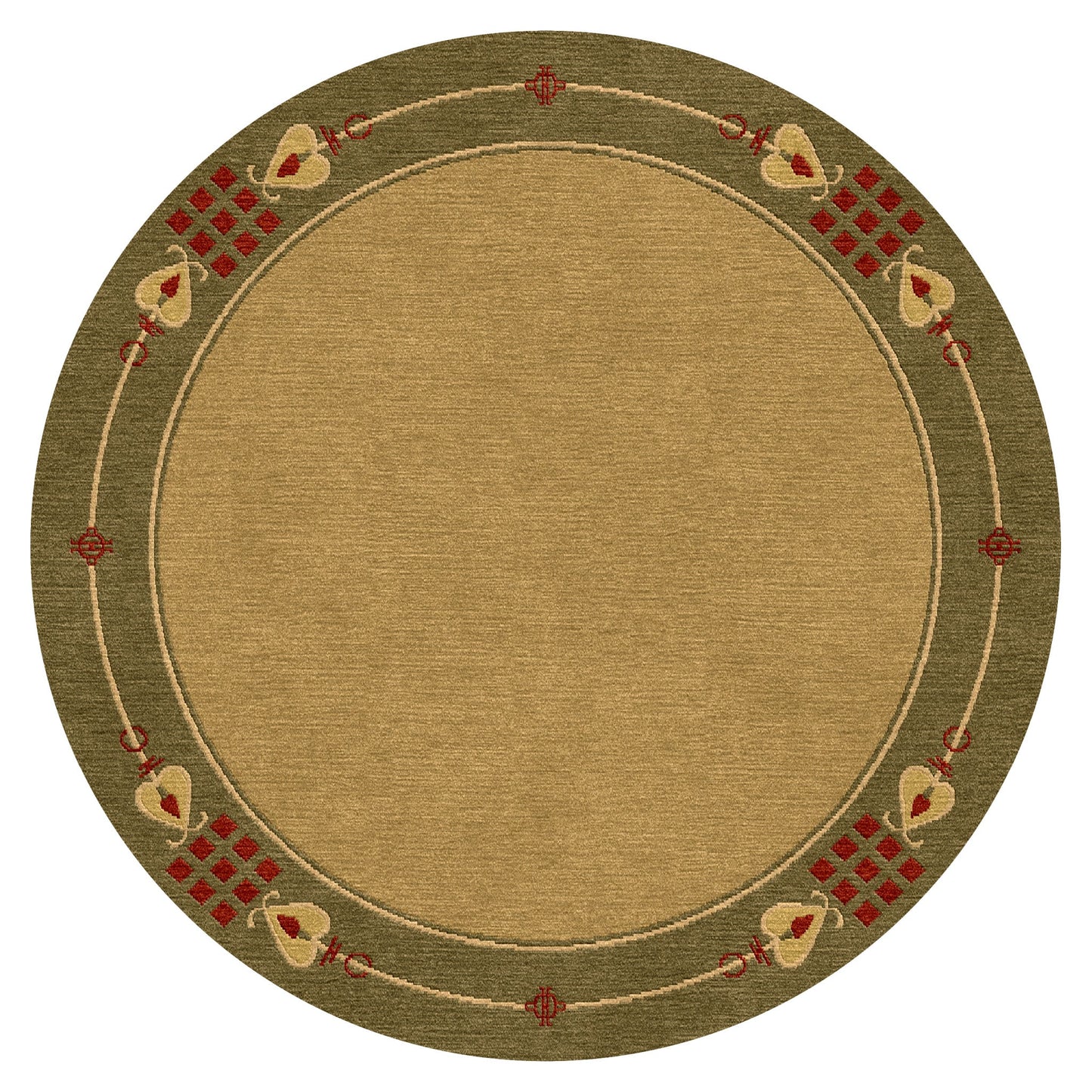 Tapis Highland Park - Vert