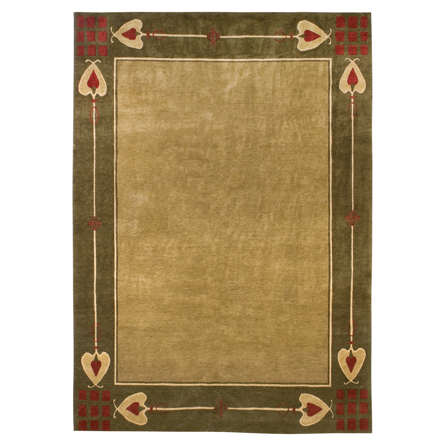Tapis Highland Park - Vert