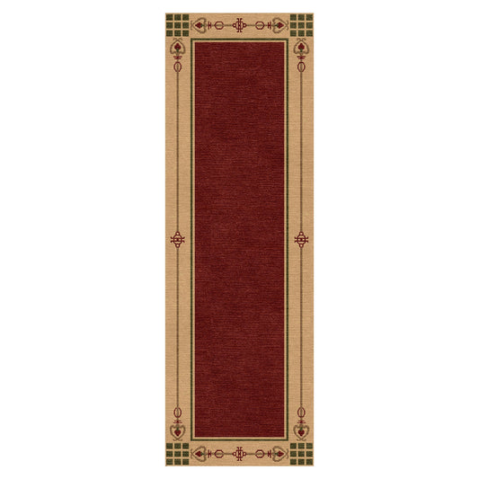 Tapis Highland Park - Rouge