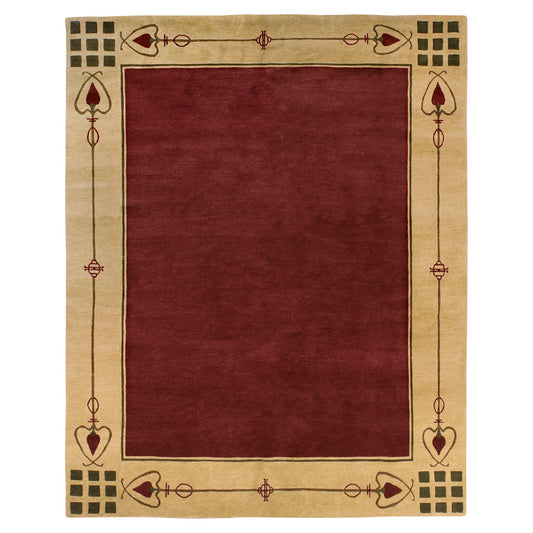 Tapis Highland Park - Rouge