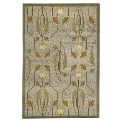 Tapis Tulipe Rennie - Sauge