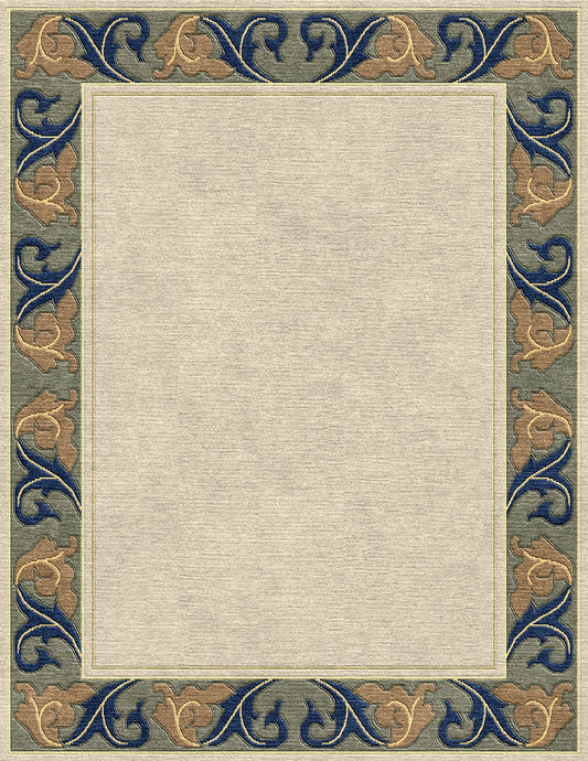 Tapis à bordure Voysey