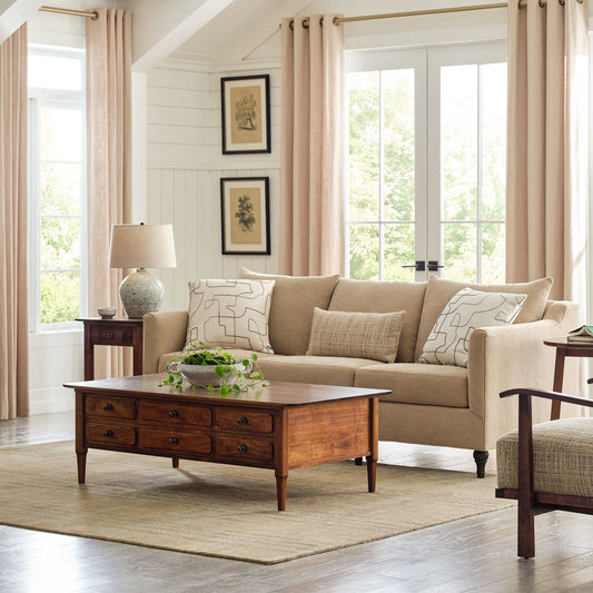 Tapis à carreaux à points de surjet