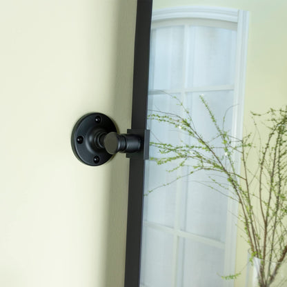 Miroir mural rectangulaire pivotant et inclinable en métal TEHOME Jonathan