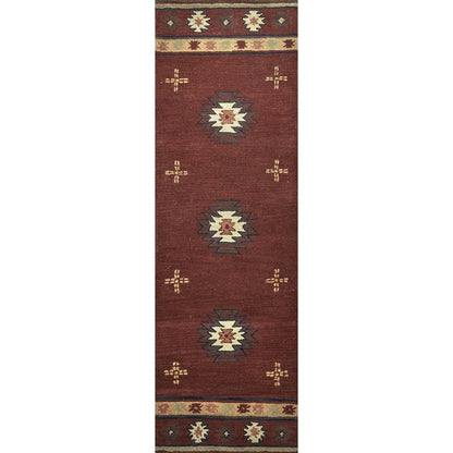 Tapis en laine touffeté à la main Alora Decor Ryder Southwestern
