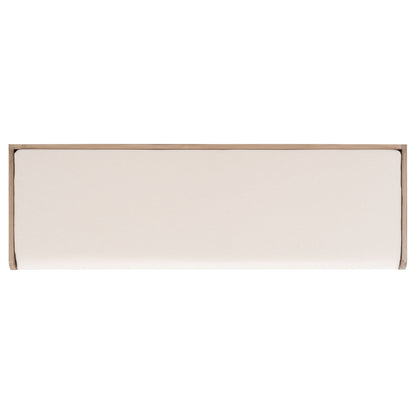 Banc de rangement à 3 tiroirs avec coussins SAFAVIEH Fiorello - 47,3 L x 15 L x 19 H - 47 L x 15 P x 19 H