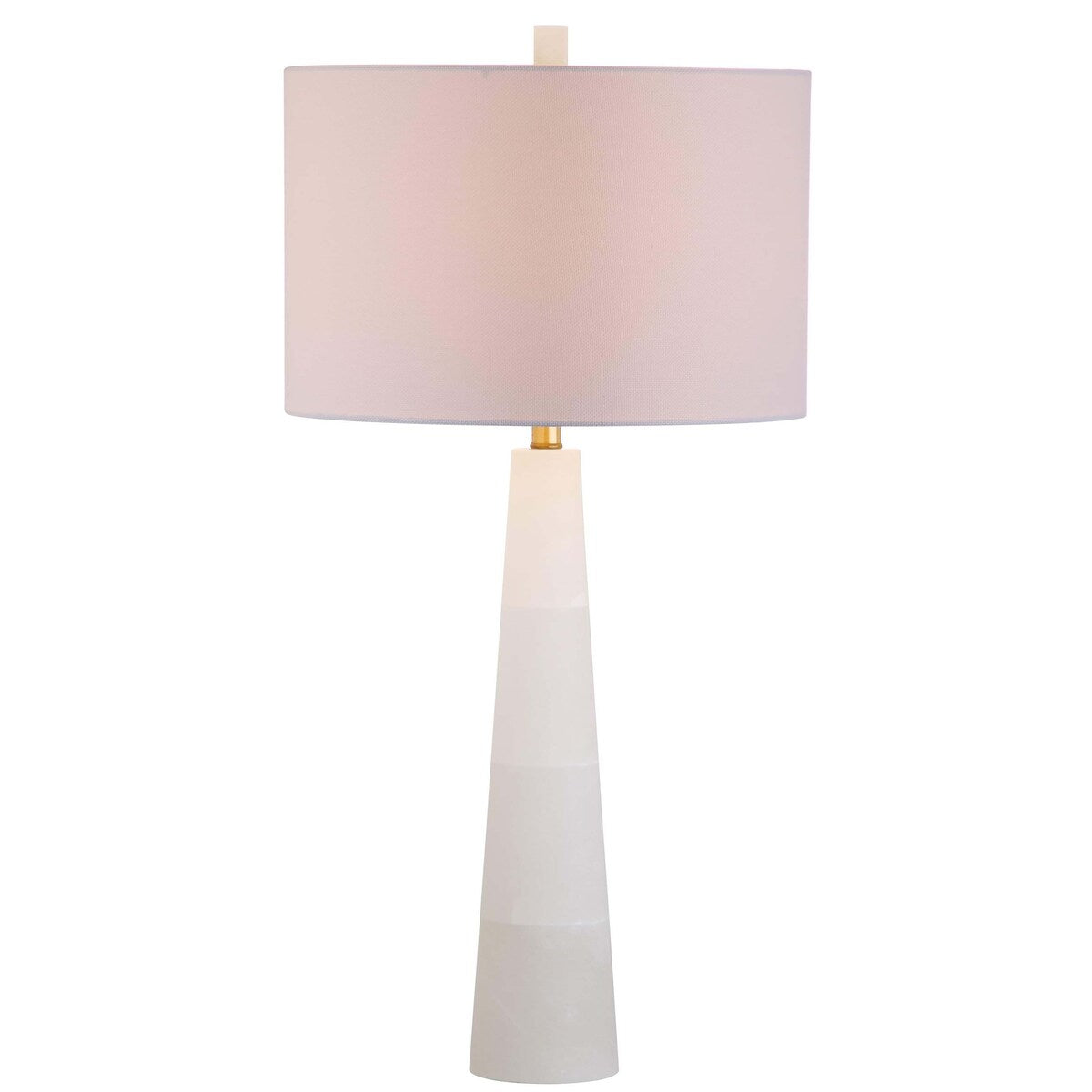 Lampe de table à DEL Giorgiana de 30 pouces en albâtre de SAFAVIEH Lighting - 15 x 15 x 30 cm - 15 L x 15 P x 30 H