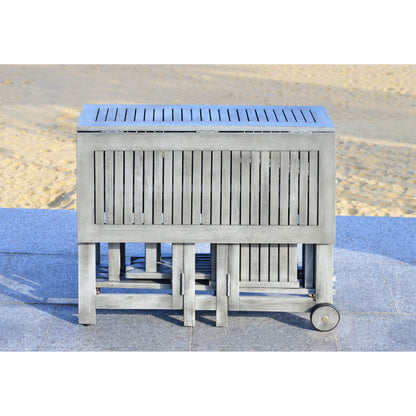 Ensemble de salle à manger d'extérieur 5 pièces SAFAVIEH Brandy - 43 x 35 x 29 cm