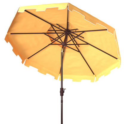 Parasol de marché double SAFAVIEH Outdoor Livia 9 pieds, base non incluse