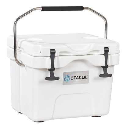 Glacière portable SKTAKOL 16 litres, anti-fuite, 24 canettes de glace - Voir les détails