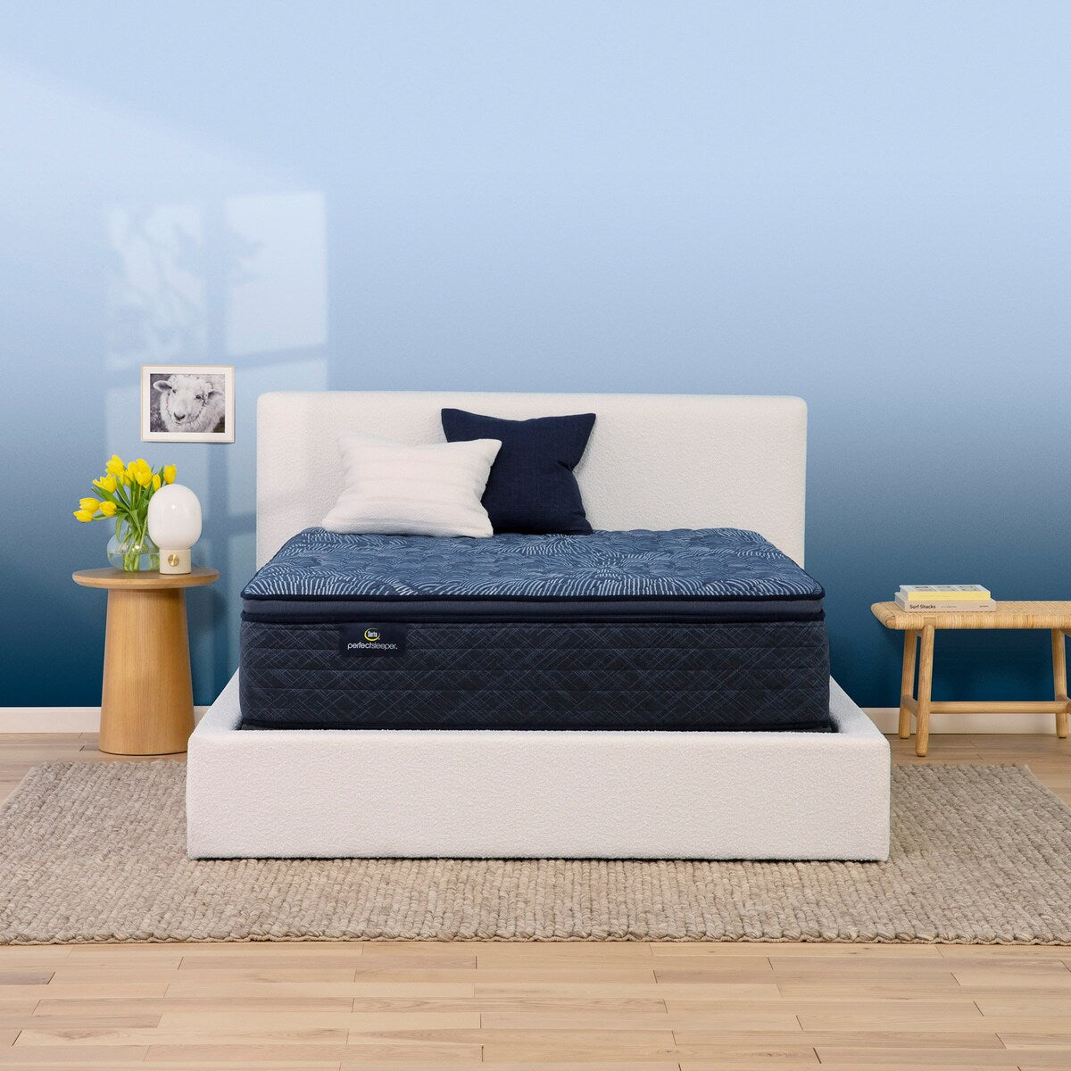 Ensemble de matelas Serta Perfect Sleeper Oasis Sleep 14,5 à plateau-coussin ferme