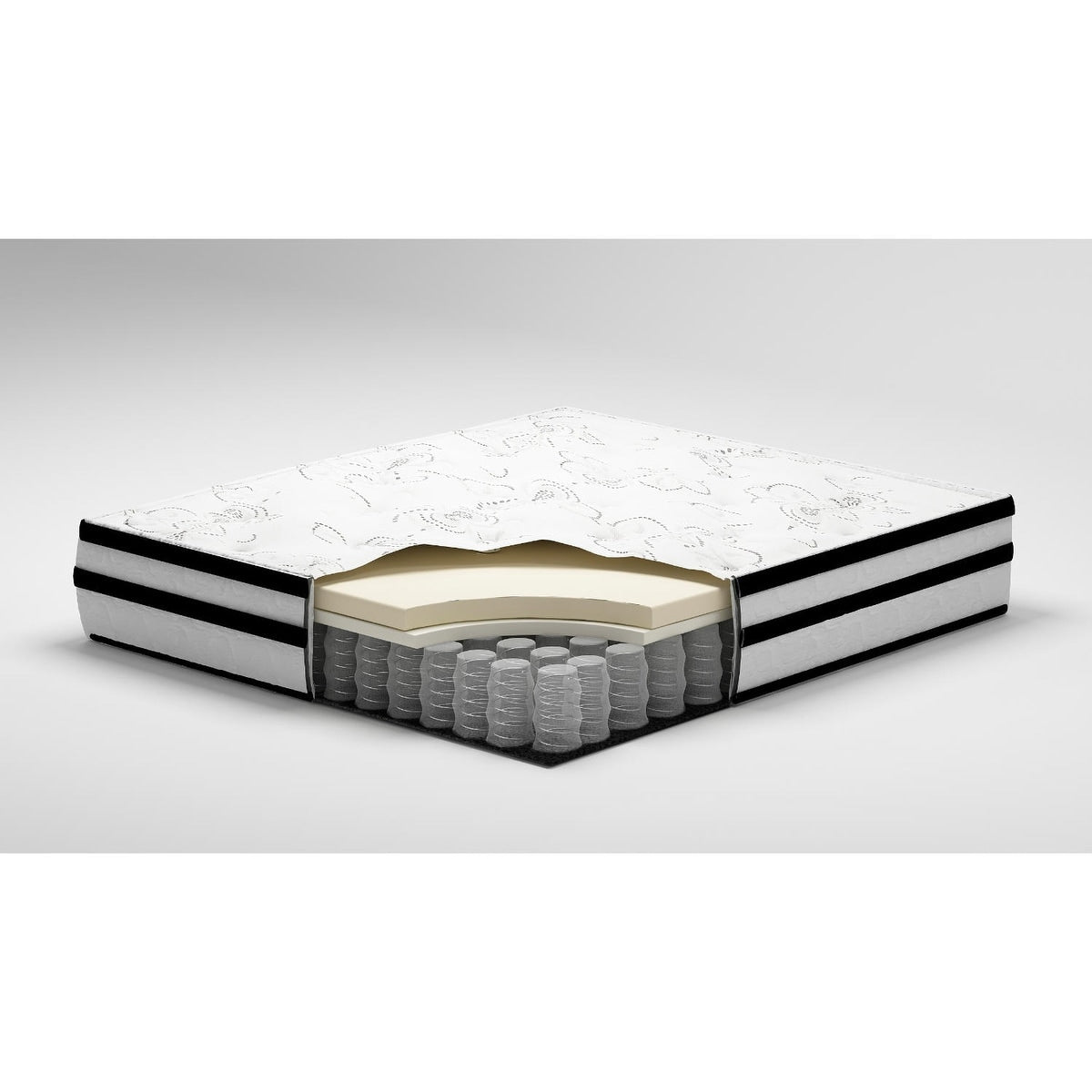 Matelas hybride Signature Design by Ashley Chime de 10 pouces dans une boîte