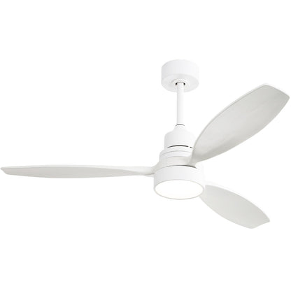 Ventilateur de plafond d'intérieur en bois Sofucor 52 avec télécommande et éclairage intégré en option