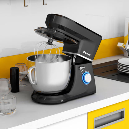 Batteur sur socle électrique à tête inclinable de 7,5 pintes, 6 vitesses, avec batteur