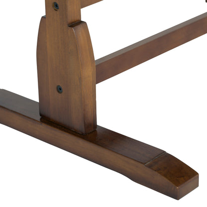 Table à dessin vintage en bois de 36 pouces avec plateau réglable en angle pour le dessin