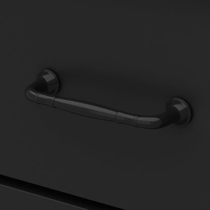 Élégant meuble de rangement en bois pour chien, 3 tiroirs