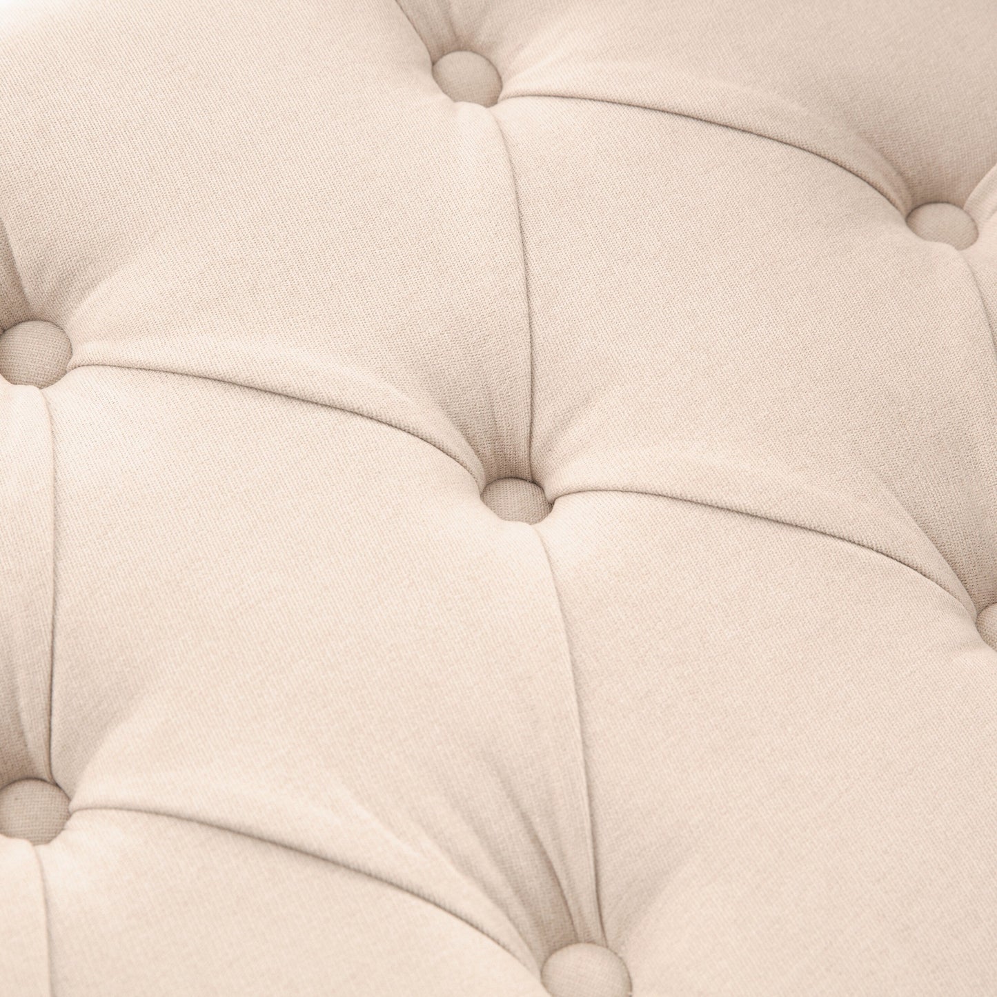 Banc de rangement rembourré, banc d'entrée avec dessus rabattable touffeté, 50,4 pouces