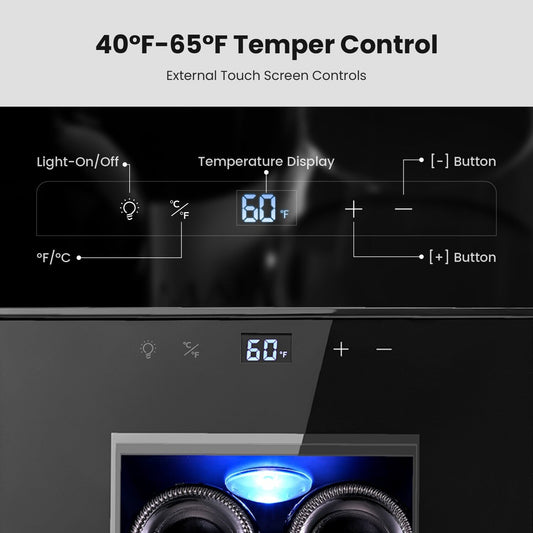 Réfrigérateur à vin Yeego pour 8 bouteilles