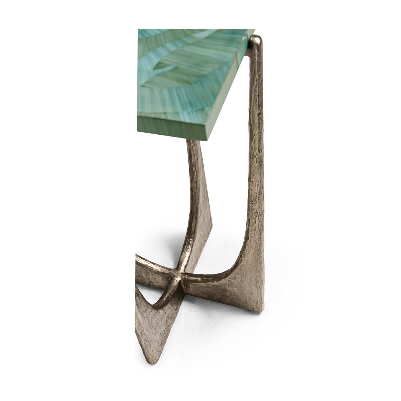 Table d'appoint carrée Aqua Mist