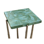 Table d'appoint carrée Aqua Mist