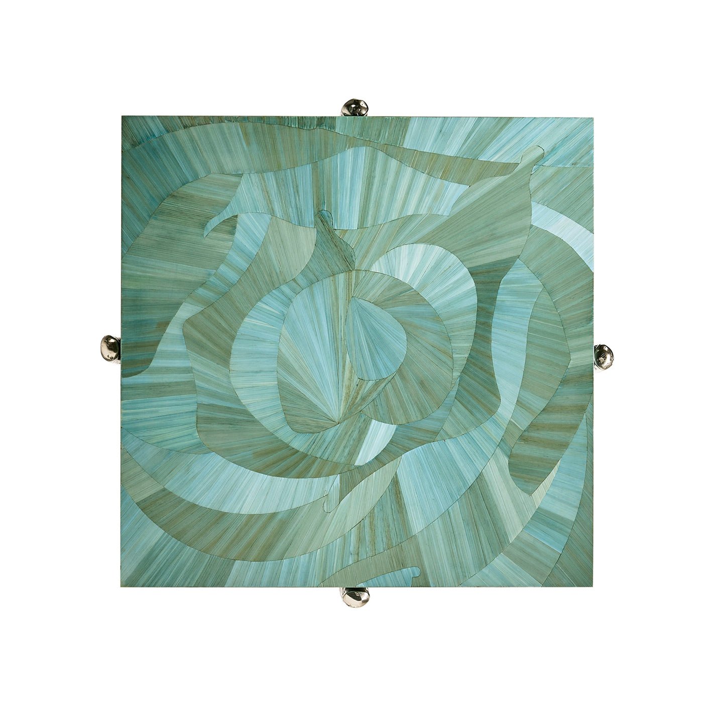 Table d'appoint carrée Aqua Mist