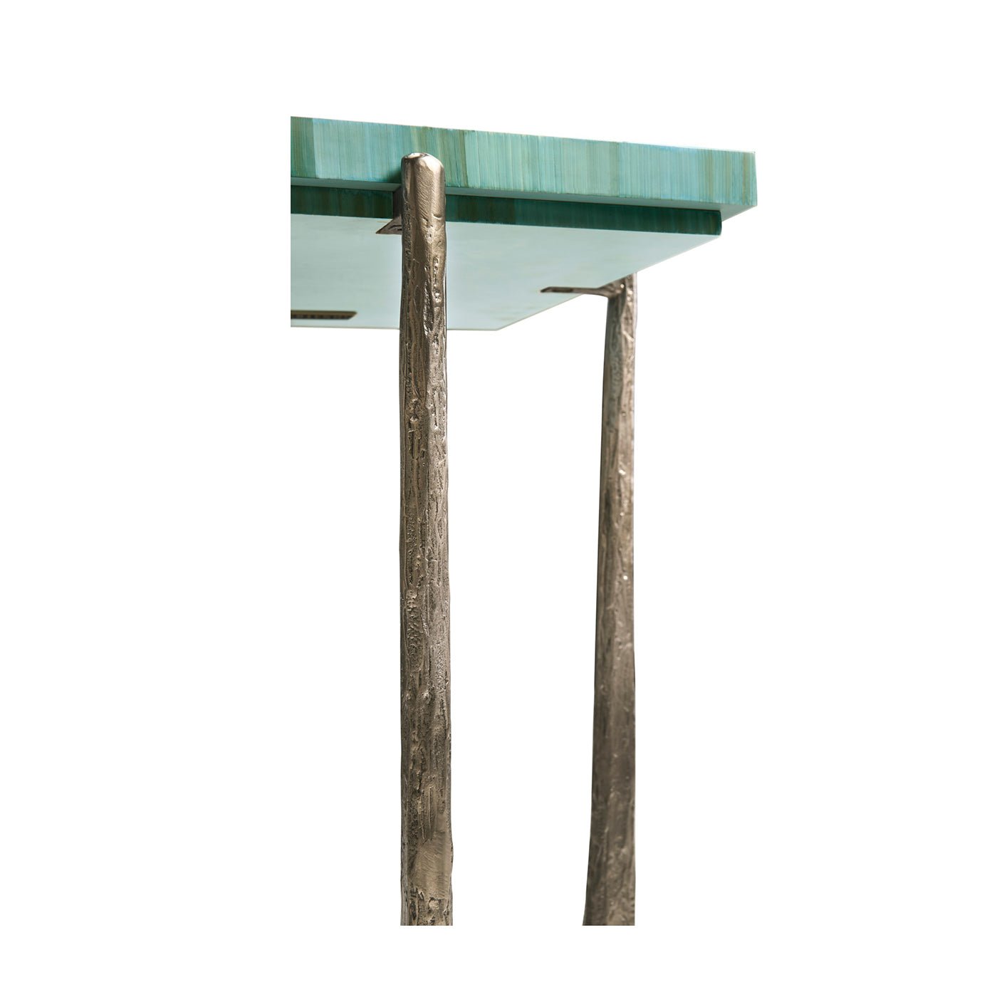 Table d'appoint carrée Aqua Mist
