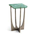 Table d'appoint carrée Aqua Mist