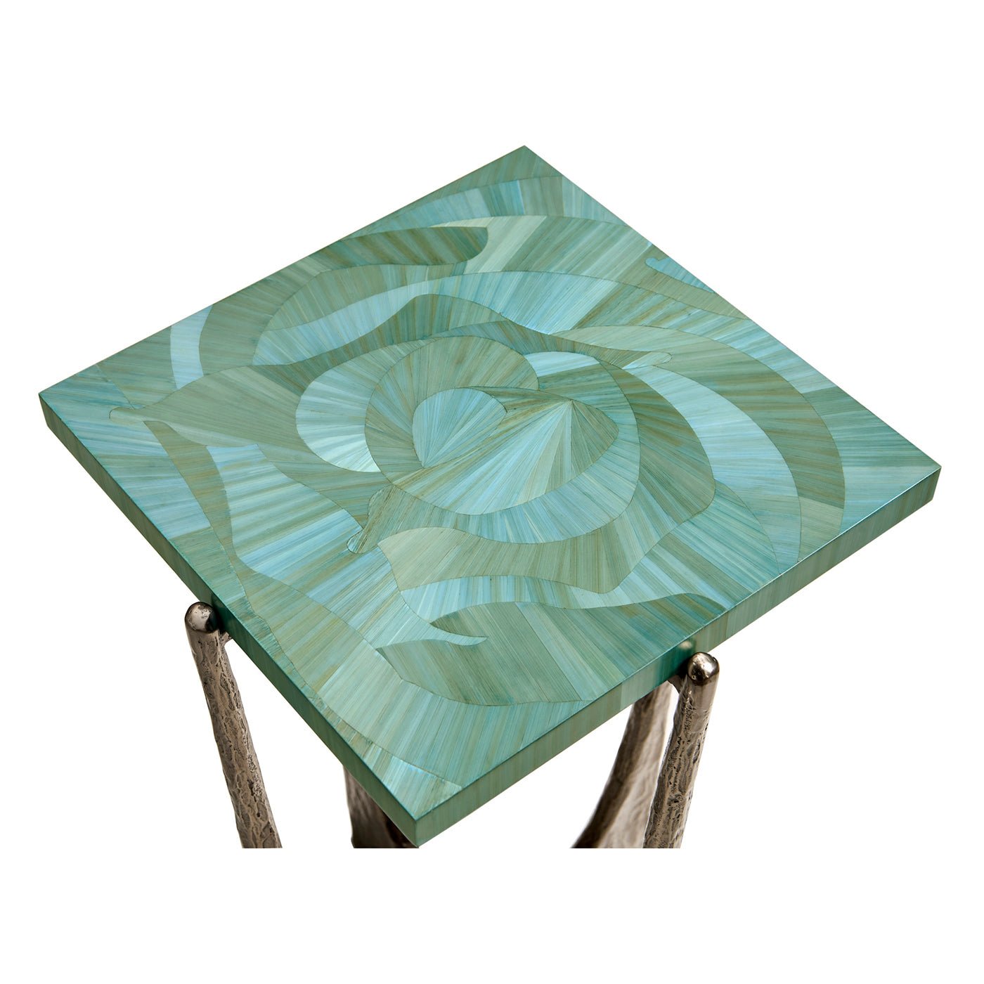 Table d'appoint carrée Aqua Mist