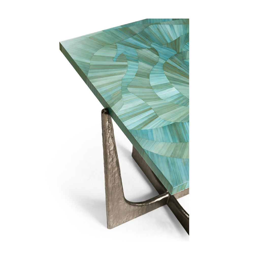 Table d'appoint carrée Aqua Mist