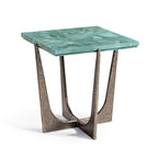 Table d'appoint carrée Aqua Mist