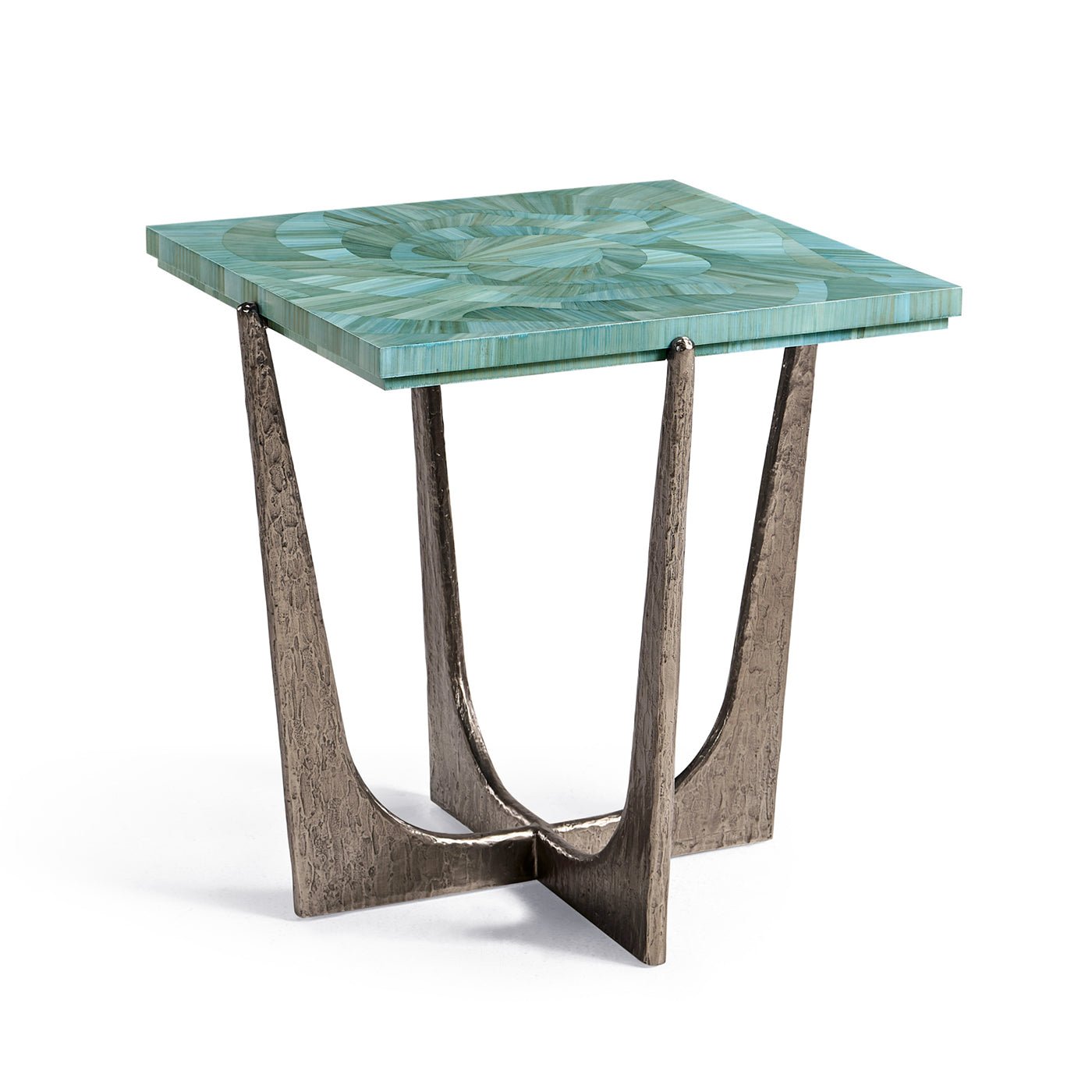 Table d'appoint carrée Aqua Mist