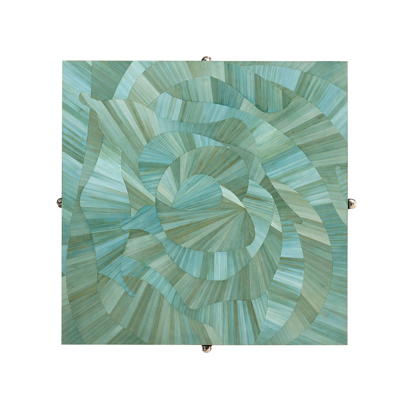 Table d'appoint carrée Aqua Mist