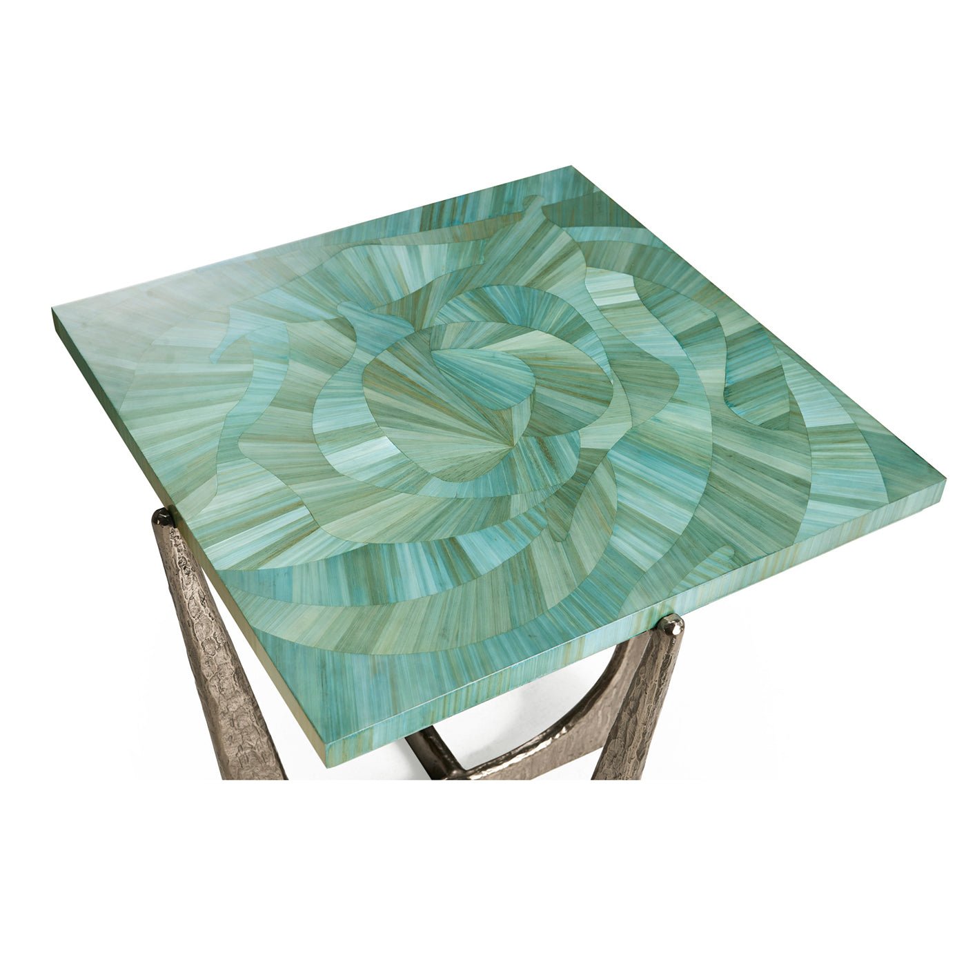 Table d'appoint carrée Aqua Mist