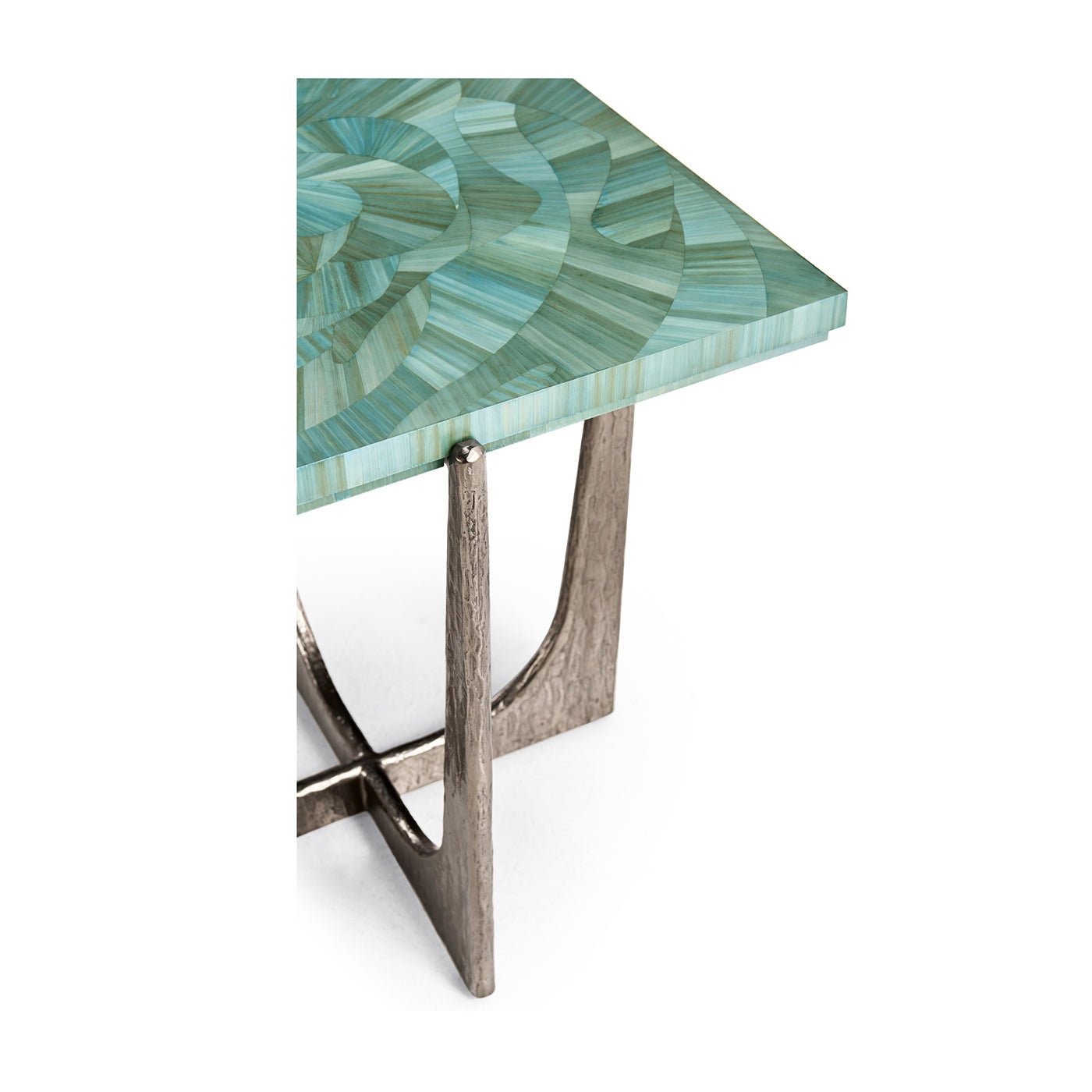 Table d'appoint carrée Aqua Mist